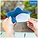Maschera Bocca Hi Degradabile 11 X 6,5 Cm Blu Mt Taglia Unica - Foto miniatura 8