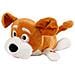 Peluche Cane Junior 28 Cm Peluche Marrone / bianco - Foto miniatura 1
