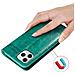Custodia Compatibile Con Apple Iphone 11 Pro Max In Turchese Con Ornamenti - Coperchio Protettiva Con Chiusura Magnetica, Funzione Stand E Tasca Per Le Carte - Foto miniatura 4