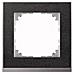 Meg4010-3669 Alluminio, Nero Placca Copripresa E Copri Interruttori - Foto miniatura 1
