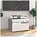 Mobile Porta TV con Luci LED Grigio Sonoma 60x35x40 cm - Foto miniatura 4