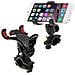 Bike-360 Supporto Per Bici Universale A Clip Black  Per Smartphone Ios Iphone Galaxy Android - Foto miniatura 1