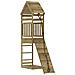 Casetta con Arrampicata in Legno di Pino Impregnato - Foto miniatura 2