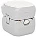 Toilette Da Campeggio Portatile Grigia E Bianca 22+12 L In Hdpe - Foto miniatura 1