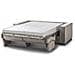 Divano Letto Abigail, Divano A 2 Posti Large, 100% Made In Italy, Sofà Soggiorno Con Apertura Girevole, In Tessuto Imbottito, Con Braccioli Standard, Cm 200x95h90, Tortora - Foto miniatura 3