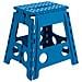 Tb-039-a Sgabello Pieghevole Multiuso, 39 Cm Di Altezza, Blu - Foto miniatura 1
