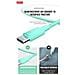 Nb156 Tpe Durevole Universale Da Usb A Usb-c Dati E Cavo Caricabatterie Veloce 2,4 A 1 M Nero - Foto miniatura 8