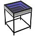 Comodino Con Led Infinity Grigio Sonoma 40x40x51 Cm - Foto miniatura 3