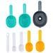 Set 8 Accessori per Cucinare con Caraffa Graduata Brocca Misurini e Cucchiai - Foto miniatura 2
