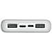 Powerbank 10000mah 2 Usb-a /usb-c Fastcharge 10w Con 4 Indicatori Led, Bianco - Foto miniatura 3