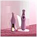 Vibratore Discreto 10 Modalità Di Vibrazione E 7 Modalità Di Aspirazione Rosa - Foto miniatura 2