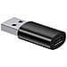 Adattatore Da Usb-c A Usb 3.1 Modello Ingenuity 10 Gb/s Carica E Sincronizzazione, Nero - Foto miniatura 1