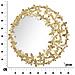 Specchio Con Cornice Farfalla 31 - Oro - Metallo - 81,5x3,5x81,5 Cm - Foto miniatura 6