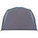 Tenda Da Campeggio Con Portico Per 4 Persone Blu Impermeabile - Foto miniatura 5
