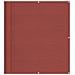 Paravento Balcone Terracotta 120x800 cm 100% Poliestere Oxford - Foto miniatura 1