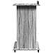 Leggio con Ruote Cassetto Grigio Sonoma 55x55x107cm Multistrato - Foto miniatura 5