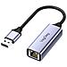 Adattatore Usb A Gigabit Ethernet - Lega Di Alluminio, Connettore Di Rete Cablata Ad Alta Velocità 2.5g - Foto miniatura 1