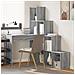 Scrivania ad angolo Grigio sonoma 101,5 x 149,5 x 149,5 cm - Foto miniatura 2