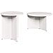 Tavolino da salotto 2 pcs Bianco 49 x 49 x 28 cm - Foto miniatura 1