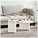 Tavolino da salotto 2 pcs Bianco 49 x 49 x 28 cm - Foto miniatura 2