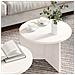 Tavolino da salotto 2 pcs Bianco 49 x 49 x 28 cm - Foto miniatura 4