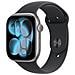 Watch Series 11 GPS 46mm Cassa Alluminio Grigio Siderale con Sport Band Nero - S /M - Foto miniatura 1