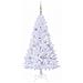 Albero di Natale artificiale Bianco 150 cm PVC e Acciaio - Foto miniatura 4