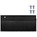 Spazzole per porte a vite 6 pcs Nero 100 cm Lega di alluminio - Foto miniatura 6