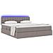 Letto con contenitore e LED Talpa 160 x 200 cm Poliestere - Foto miniatura 3
