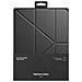 Custodia Pieghevole A 4 Posizioni Per Ipad Pro 13 Pollici Modello Active Folio Con Design Origami, Nero - Foto miniatura 4
