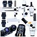 Mikroscopio Stereoscopico Trinoculare Moon Pro Msmp-t-sdms1-6745 - Zoom 6,7x-45x, Display 8"", Camera 51mp, Illuminatore Led 56x - Foto miniatura 4