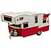 Caravan Metallo Rossa 28x12.5x15h Cm - Foto miniatura 5