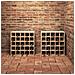 Portabottiglie 2 pcs Naturale 56 x 25 x 56 cm Pino massello - Foto miniatura 4