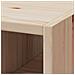 Portabottiglie 2 pcs Naturale 56 x 25 x 56 cm Pino massello - Foto miniatura 9