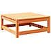 Set Divani da Giardino 6 pz Marrone Cera Legno Massello Pino - Foto miniatura 6
