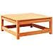 Set Divani da Giardino 6 pz Marrone Cera Legno Massello Pino - Foto miniatura 9
