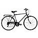 Bici Da Uomo City Bike Bicicletta Misura 28 Linea Moving Cambio 6v Mov28u6v Completa Di Accessori E Luci A Led - 57 Blu Scuro - Foto miniatura 1