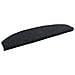 Tappetini per scale autoadesivi 15 pcs Nero 80 x 24,5 x 3,5 cm - Foto miniatura 1