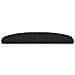 Tappetini per scale autoadesivi 15 pcs Nero 80 x 24,5 x 3,5 cm - Foto miniatura 4