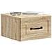 Mobiletto da notte a muro 2 pcs Rovere Sonoma 34,5 x 33 x 20 cm - Foto miniatura 2