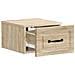 Mobiletto da notte a muro 2 pcs Rovere Sonoma 34,5 x 33 x 20 cm - Foto miniatura 4