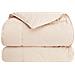 Piumone Completo Annuale Beige 240 x 260 cm 100% Kapok Naturale - Foto miniatura 4