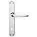 Maniglia Milena Ottone Cro Sat Placca 8x70 - Foto miniatura 1