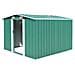 Capanno Da Giardino 257x298x178 Cm In Metallo Verde - Foto miniatura 1
