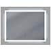 Specchio A Parete A Led 60 X 80 Cm Argento Adour - Foto miniatura 9