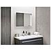 Specchio A Parete A Led 60 X 80 Cm Argento Adour - Foto miniatura 10
