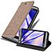 Custodia Compatibile Con Htc Desire 530 / 630 In Bruno Caffè - Coperchio Protettiva Con Chiusura Magnetica, Funzione Stand E Tasca Per Le Carte - Foto miniatura 1