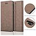 Custodia Compatibile Con Htc Desire 530 / 630 In Bruno Caffè - Coperchio Protettiva Con Chiusura Magnetica, Funzione Stand E Tasca Per Le Carte - Foto miniatura 3