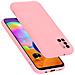 Custodia Compatibile Con Samsung Galaxy A31 In Liquid Rosa - Coperchio Protettivo In Silicone Tpu Flessibile - Foto miniatura 1