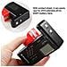 Checker Tester Volt Per Aa Aaa C D 9v 1.5v Batterie A Bottone Nero Bt-168d - Foto miniatura 3